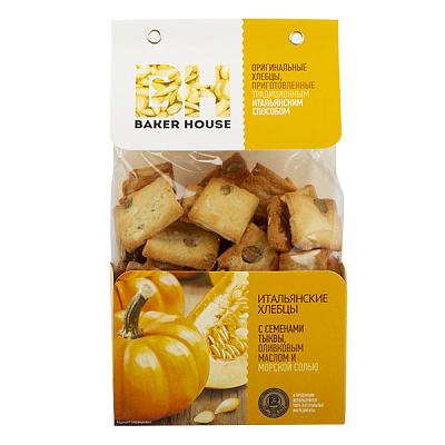  Хлебцы Baker House с семенами тыквы 250 г в интернет-магазине свежих фермерских продуктов Apeti.ru