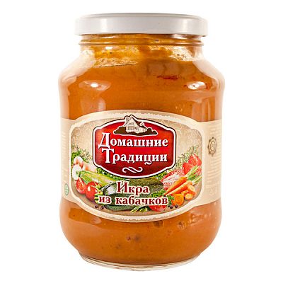 Икра из кабачков "Домашние Традиции" 480 г