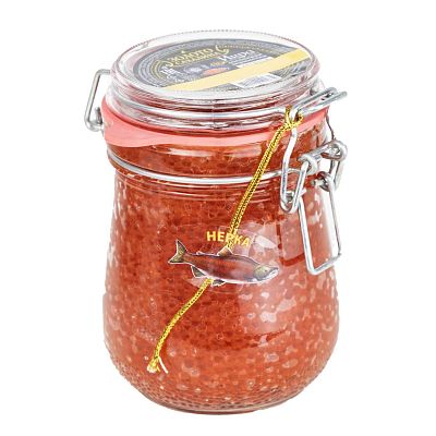 Красная икра нерки Золото Сахалина 500 г