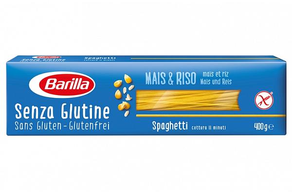  Макаронные изделия Barilla Spaghetti n.5 без глютена 400 г в интернет-магазине продуктов с Преображенского рынка Apeti.ru