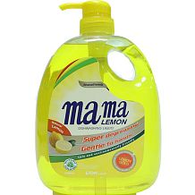Гель Mama lemon для мытья посуды и детских принадлежностей лимон 1 л