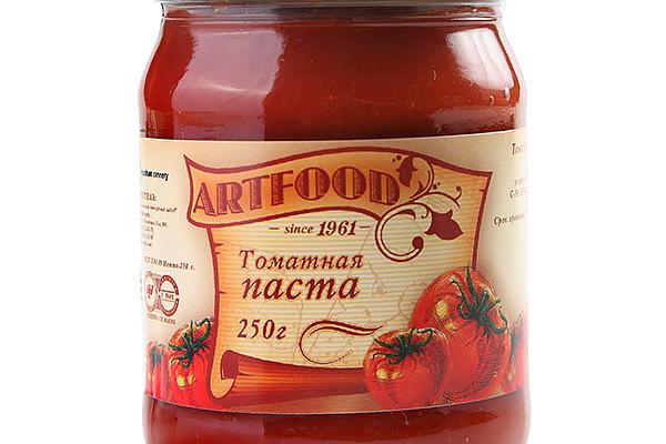  Томатная паста Artfood 250 г в интернет-магазине продуктов с Преображенского рынка Apeti.ru
