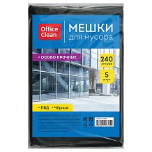 Мешки для мусора OfficeClean 90*140см 240 л 5 шт