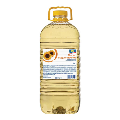  Масло подсолнечное АРО рафинированное 5 л в интернет-магазине свежих фермерских продуктов Apeti.ru