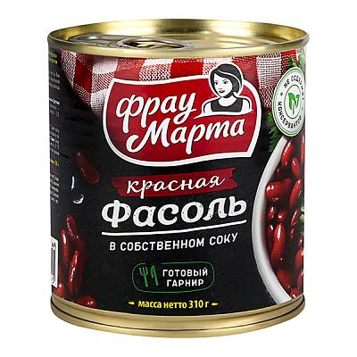 Фасоль Фрау Марта красная натуральная 310 г в Apeti.ru Фасоль Фрау Марта красная натуральная 310 г в интернет-магазине свежих фермерских продуктов Apeti.ru