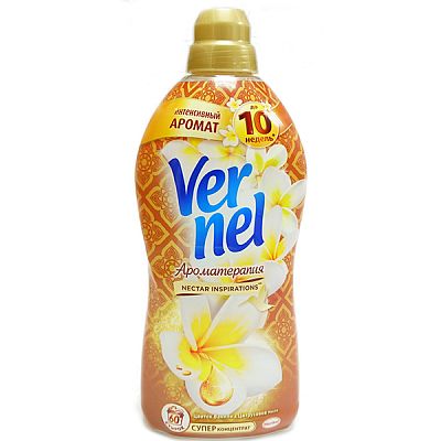 Кондиционер для белья Vernel цветок ванили и цитрусовое масло 1,82 л