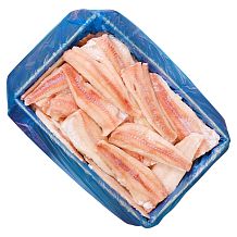 Филе минтая без кожи замороженное ОПТ