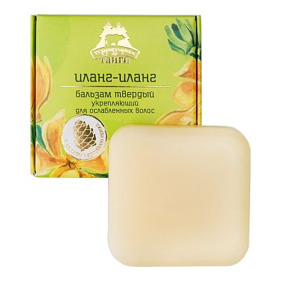 Бальзам твердый ТТ "Иланг-Иланг" для ослабленных волос, 55 гр