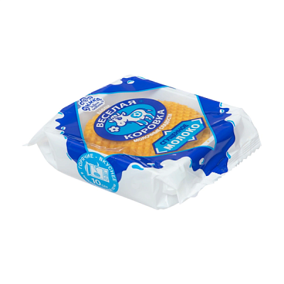  Вафли "Весёлая коровка" сгущеное молоко  в интернет-магазине свежих фермерских продуктов Apeti.ru