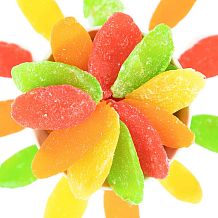 Цукаты фруктовые лепестки на развес 250 г