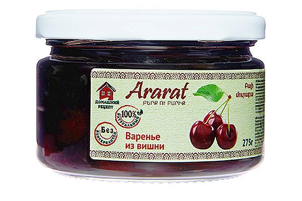  Варенье Ararat из вишни 275 г в интернет-магазине продуктов с Преображенского рынка Apeti.ru
