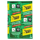 Пластины от комаров Super Bat 10 шт