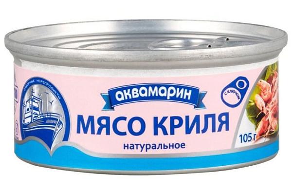  Мясо криля Аквамарин натуральное 105 г в интернет-магазине продуктов с Преображенского рынка Apeti.ru