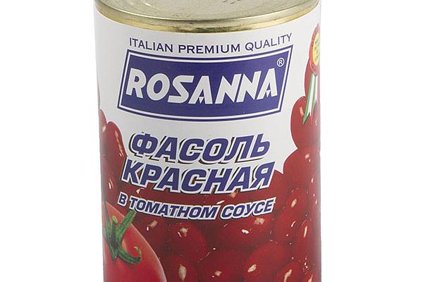  Фасоль Rosanna красная в томатном соусе 400 г в интернет-магазине продуктов с Преображенского рынка Apeti.ru