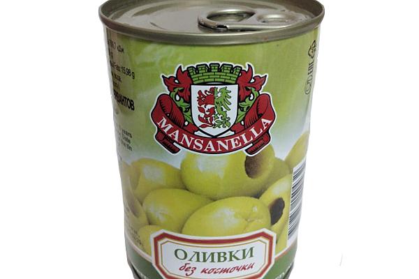 Оливки Mansanella без косточки 300 мл в интернет-магазине продуктов с Преображенского рынка Apeti.ru