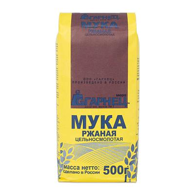  Мука ржаная Гарнец цельносмолотая 500 г в интернет-магазине свежих фермерских продуктов Apeti.ru
