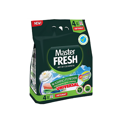 Стиральный порошок Мастер Фреш универсальный 4 кг в Apeti.ru Стиральный порошок Мастер Фреш универсальный 4 кг в интернет-магазине свежих фермерских продуктов Apeti.ru