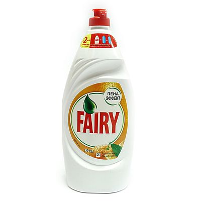Средство для мытья посуды Fairy апельсин и лимонник 900 мл