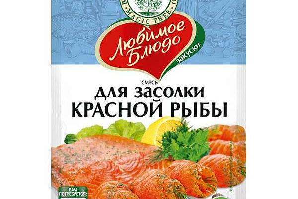  Приправа Волшебное дерево для засолки красной рыбы 100 г в интернет-магазине продуктов с Преображенского рынка Apeti.ru