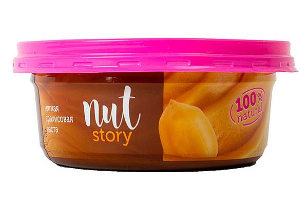  Паста Nut Story арахисовая 90 г в интернет-магазине продуктов с Преображенского рынка Apeti.ru