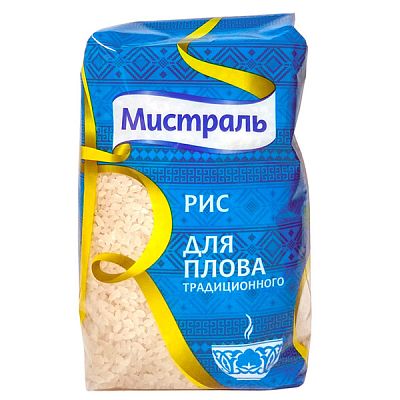Рис Мистраль для плова традиционного 900 г