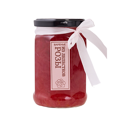 Варенье из Лепестков роз домашнее 300 г ст/б в интернет-магазине свежих фермерских продуктов Apeti.ru