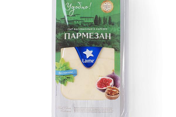  Сыр Пармезан 40% Laime 125 г нарезка БЗМЖ в интернет-магазине продуктов с Преображенского рынка Apeti.ru