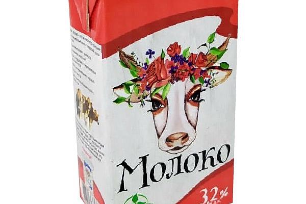 Молоко Балпродукт 3,2% ультрапастеризованное 1 л в интернет-магазине продуктов с Преображенского рынка Apeti.ru