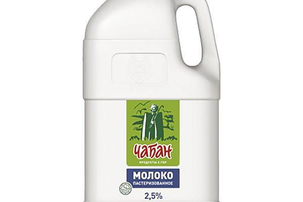  Молоко Чабан 2,5% 1900 г БЗМЖ в интернет-магазине продуктов с Преображенского рынка Apeti.ru