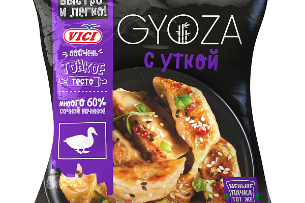  Gyoza с уткой Vici 400 г в интернет-магазине продуктов с Преображенского рынка Apeti.ru