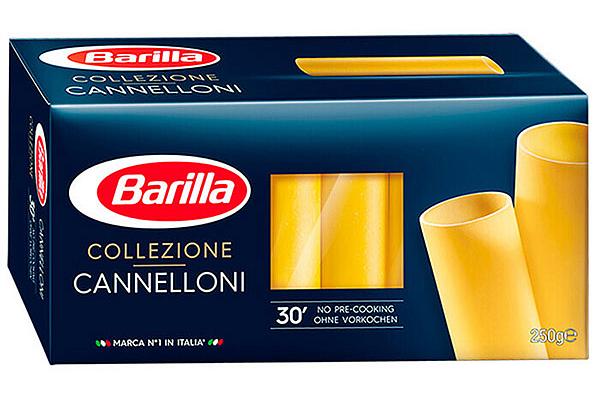  Макаронные изделия Barilla Cannelloni 250 г в интернет-магазине продуктов с Преображенского рынка Apeti.ru