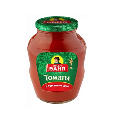  Томаты в т/с неочищ. Дядя Ваня 1800 г