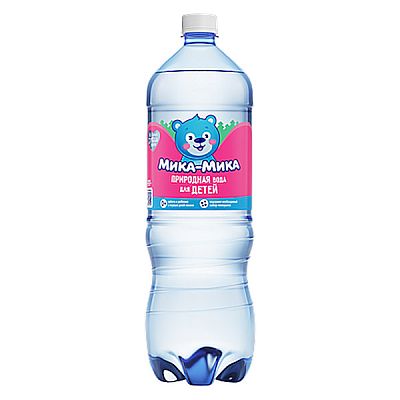 Вода Мика-Мика природная негазированная для детей 1,5 л