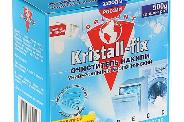  Очиститель накипи Kristall-fix универсальный биологический 500 г в интернет-магазине продуктов с Преображенского рынка Apeti.ru