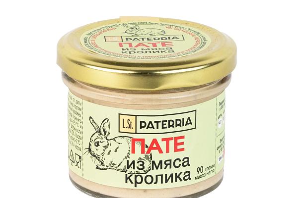  Пате из мяса кролика, Paterria 90г в интернет-магазине продуктов с Преображенского рынка Apeti.ru