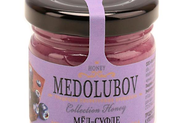  Крем-мед Medolubov черника с шоколадом 40 мл в интернет-магазине продуктов с Преображенского рынка Apeti.ru