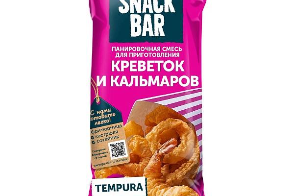  Смесь панировочная Гурмикс Snack Bar для приготовления креветок и кальмаров 240 г в интернет-магазине продуктов с Преображенского рынка Apeti.ru
