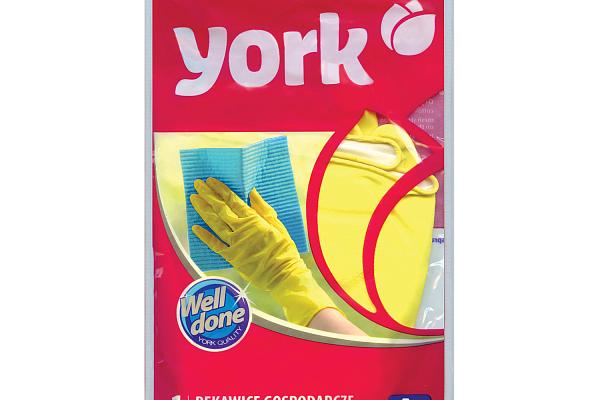 Перчатки резиновые York размер L в интернет-магазине продуктов с Преображенского рынка Apeti.ru