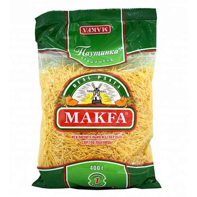  Макаронные изделия Makfa паутинка 400 г в интернет-магазине свежих фермерских продуктов Apeti.ru