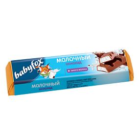  Шоколад молочный Babyfox с молочной начинкой 45 г в интернет-магазине свежих фермерских продуктов Apeti.ru