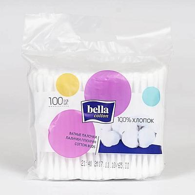  Палочки ватные Bella Cotton 100 шт п/э в интернет-магазине свежих фермерских продуктов Apeti.ru