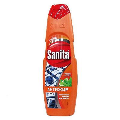  Средство для чистки кухонных плит Sanita антижир зеленый чай и лайм 500 мл в интернет-магазине свежих фермерских продуктов Apeti.ru