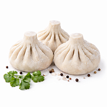 Хинкали с говядиной Халяль свежемороженные