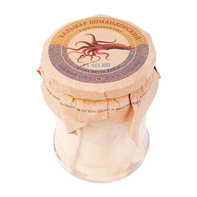 Кальмар командорский Волна севера в собственном соку 500 г в Apeti.ru Кальмар командорский Волна севера в собственном соку 500 г в интернет-магазине свежих фермерских продуктов Apeti.ru