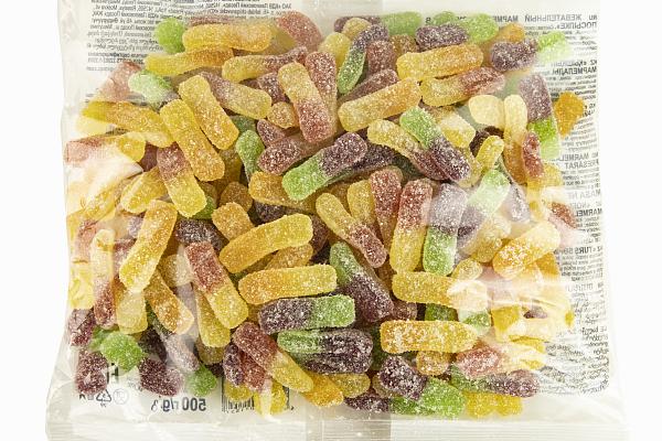  Мармелад KrutFrut Змейка с кислинкой 0,5 кг в интернет-магазине продуктов с Преображенского рынка Apeti.ru