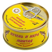 Печень и икра минтая Кайтес 120 г