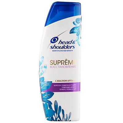  Шампунь Head & Shoulders Supreme увлажнение с маслом арганы 300 мл в интернет-магазине свежих фермерских продуктов Apeti.ru