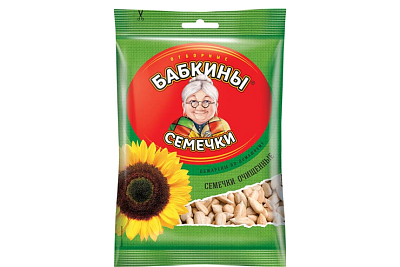 Семечки "Бабкины семечки" жареные,  очищенные 100 г