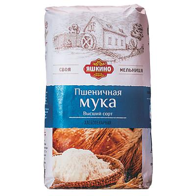  Мука пшеничная Яшкино высший сорт 2 кг в интернет-магазине свежих фермерских продуктов Apeti.ru