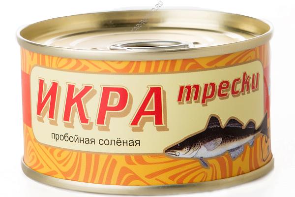  Икра Трески Авистрон 120 г в интернет-магазине продуктов с Преображенского рынка Apeti.ru